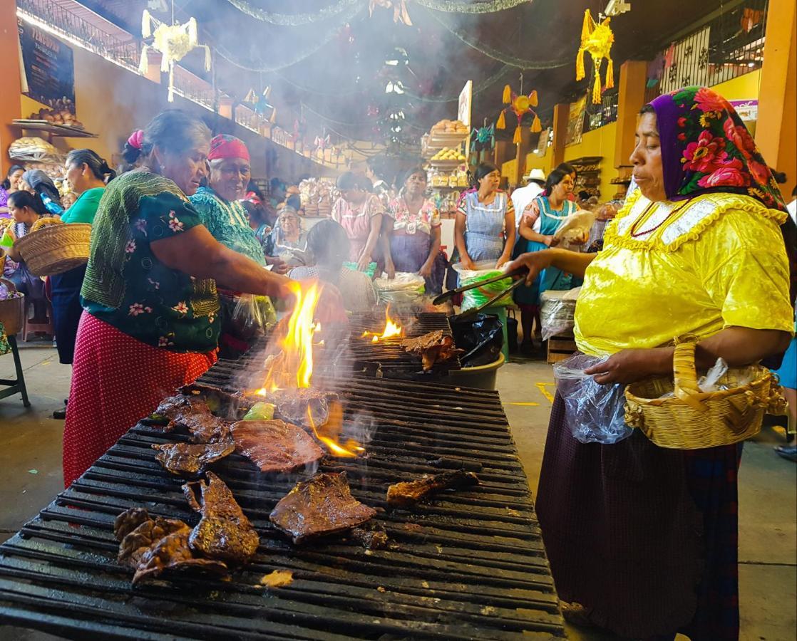 Hostal De Las Americas Oaxaca Bagian luar foto