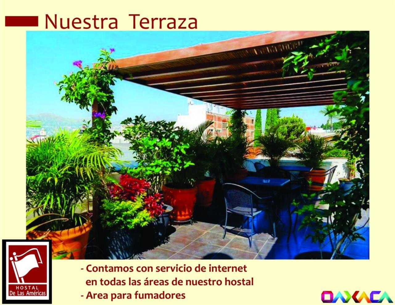 Hostal De Las Americas Oaxaca Bagian luar foto