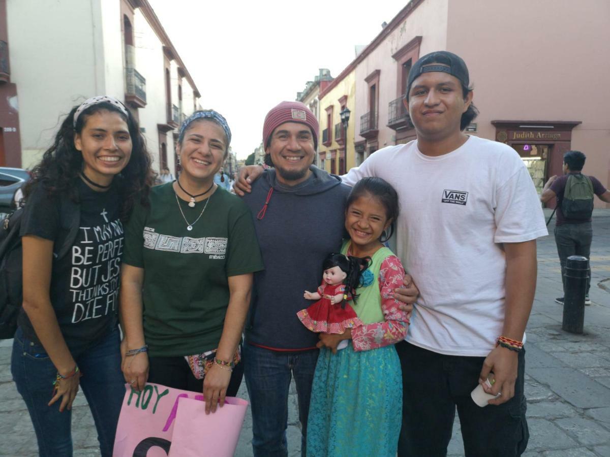 Hostal De Las Americas Oaxaca Bagian luar foto