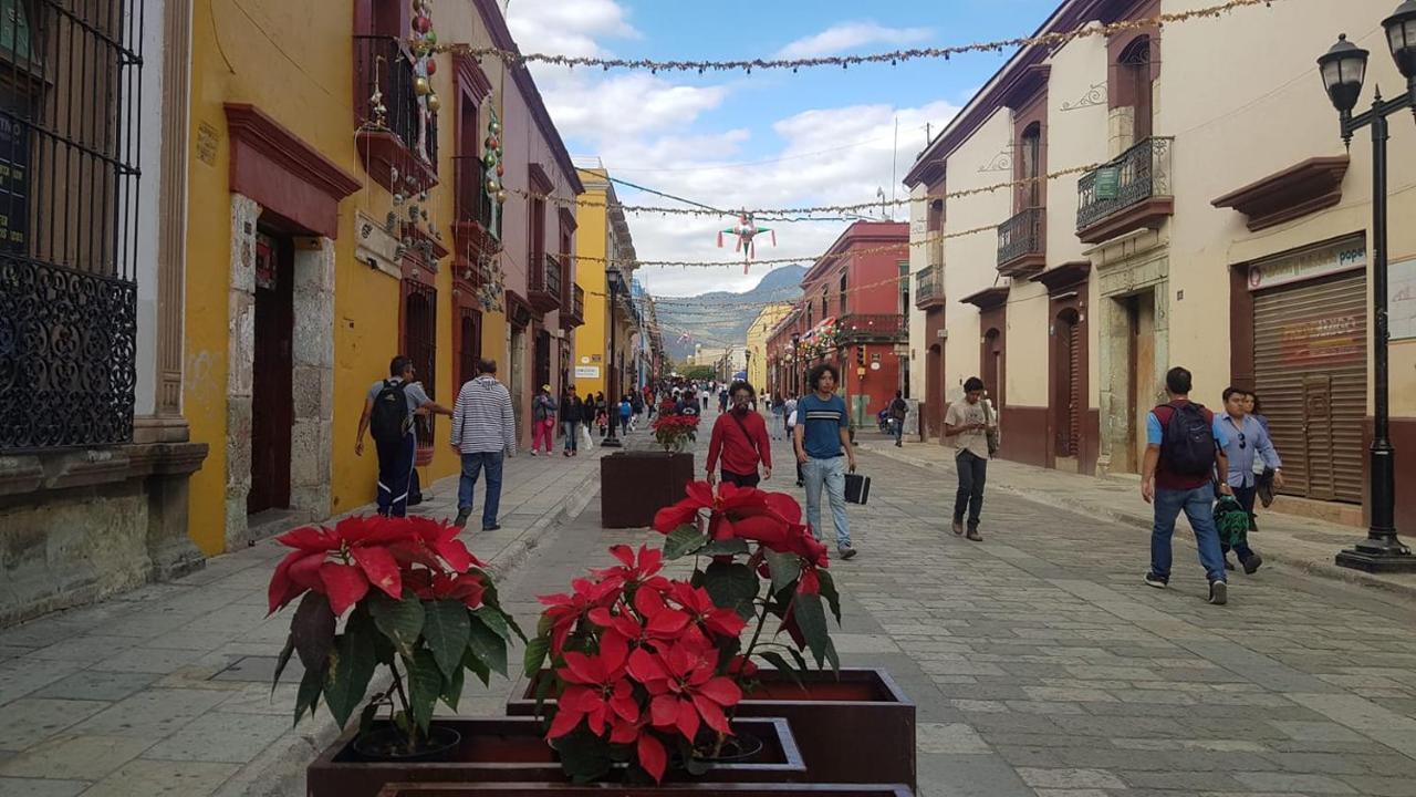 Hostal De Las Americas Oaxaca Bagian luar foto