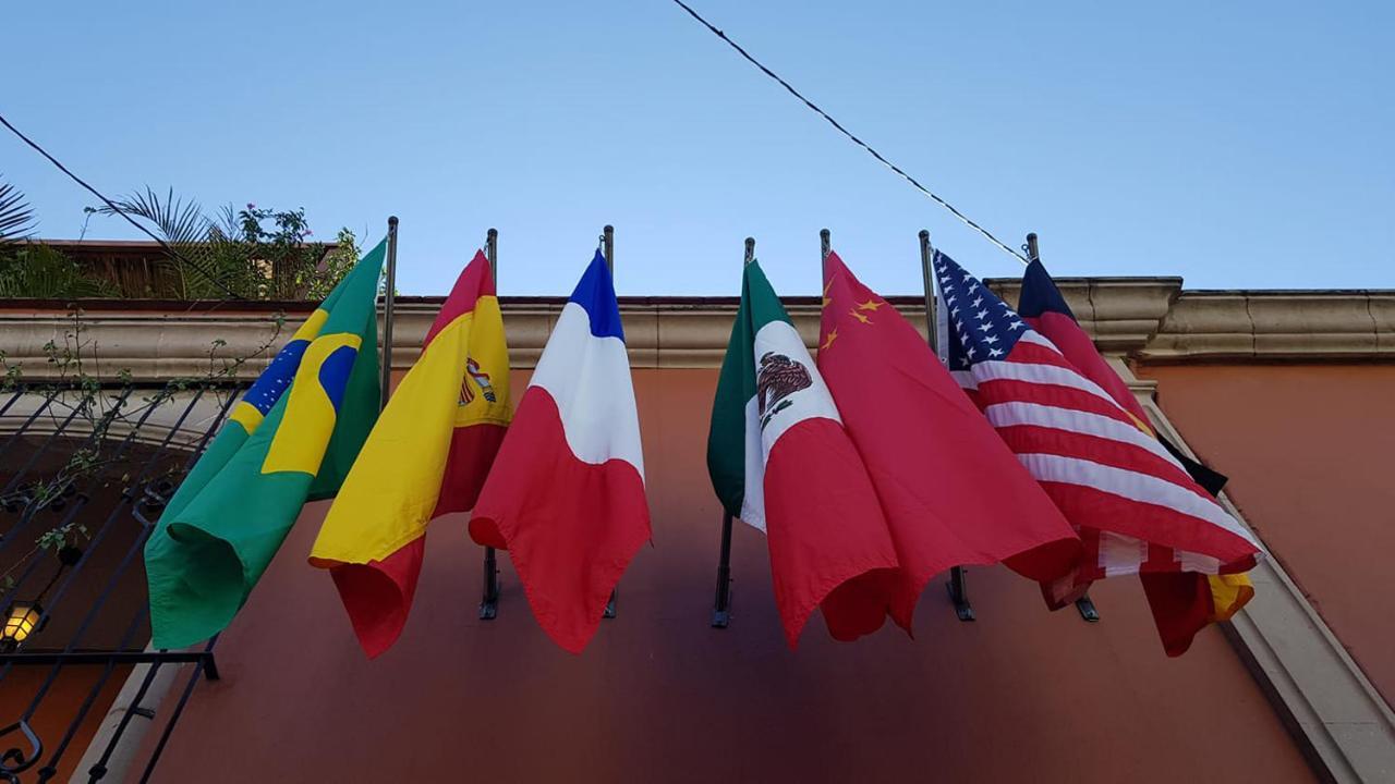 Hostal De Las Americas Oaxaca Bagian luar foto